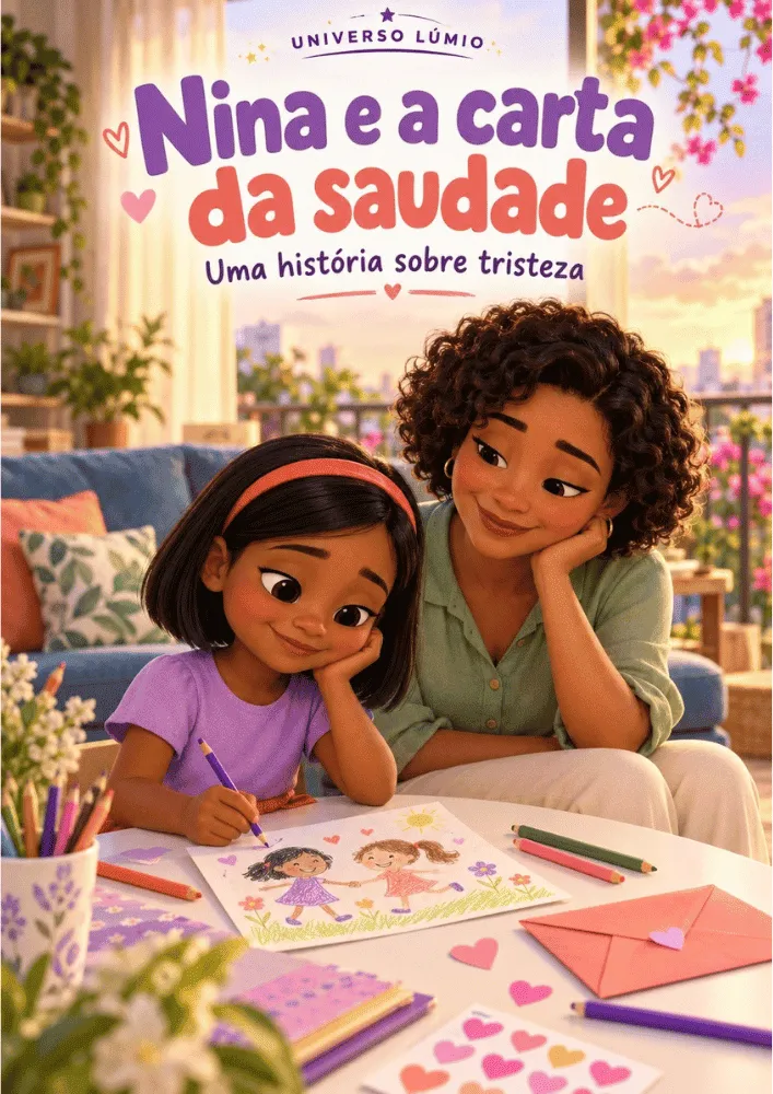 Capa Nina e a carta da saudade