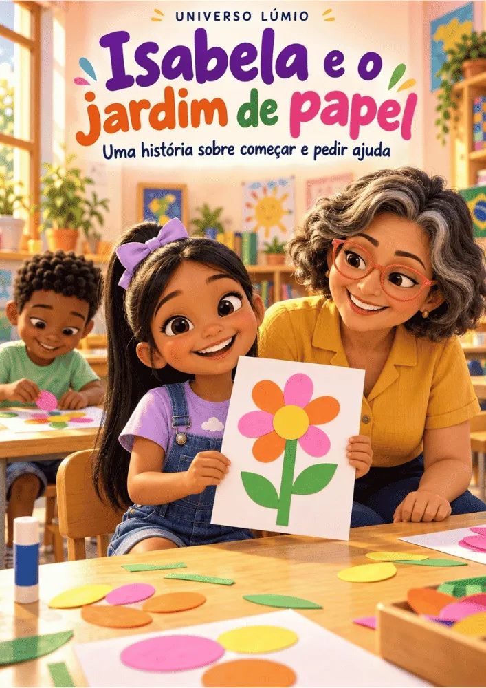 Capa Isabela e o jardim de papel
