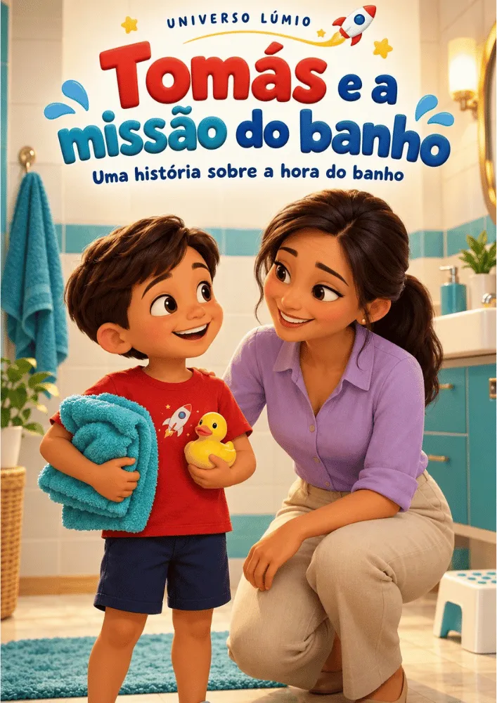 Capa: Tomás e a missão do banho